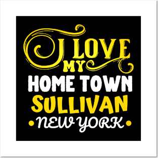 I love Sullivan New York Posters and Art